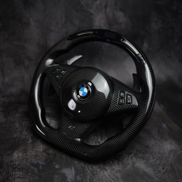 Exclusive Steering Custom Steering Wheel for 06-10 BMW 5 M5 6 M6 Series | E60 E63 E64
