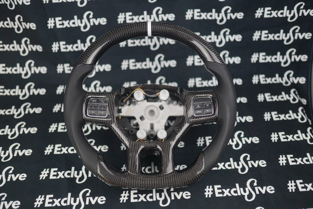 Exclusive Steering Custom Steering Wheel  for Dodge Ram 1500 2500 3500  | 2013-2018