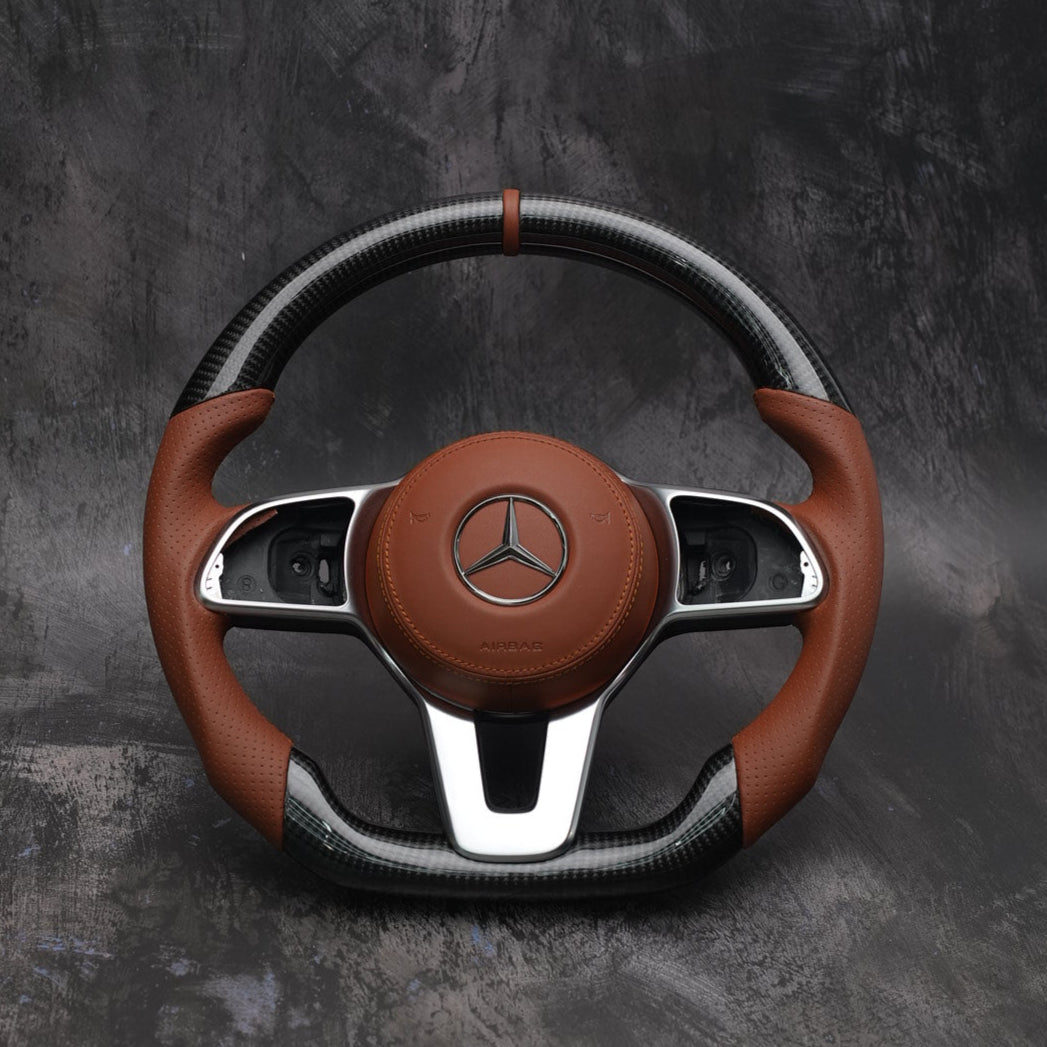 Mercedes Benz C / CLA / CLS / E / G / GLA / GLE / S Class Non-AMG  | 2018+ by Exclusive Steering Custom Steering Wheel