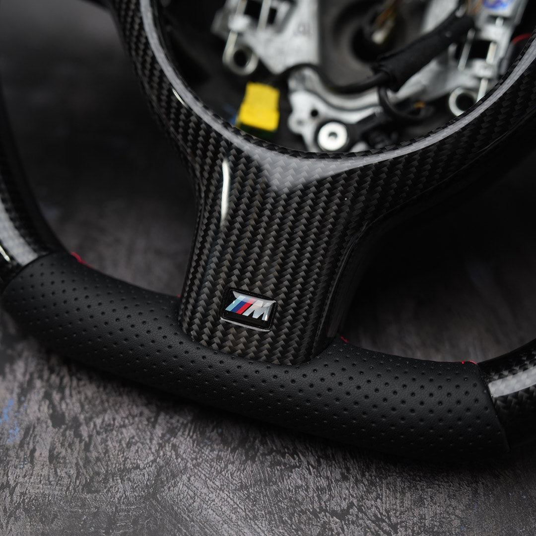 Exclusive Steering Custom Steering Wheel  for 98-06 BMW 3 M3 5 X5 Series Sport  | E39 E46 E53