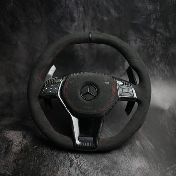 Exclusive Steering Custom Steering Wheel  for Mercedes Benz E-Class W212/C207/A207 Non-AMG  | 2012-2016