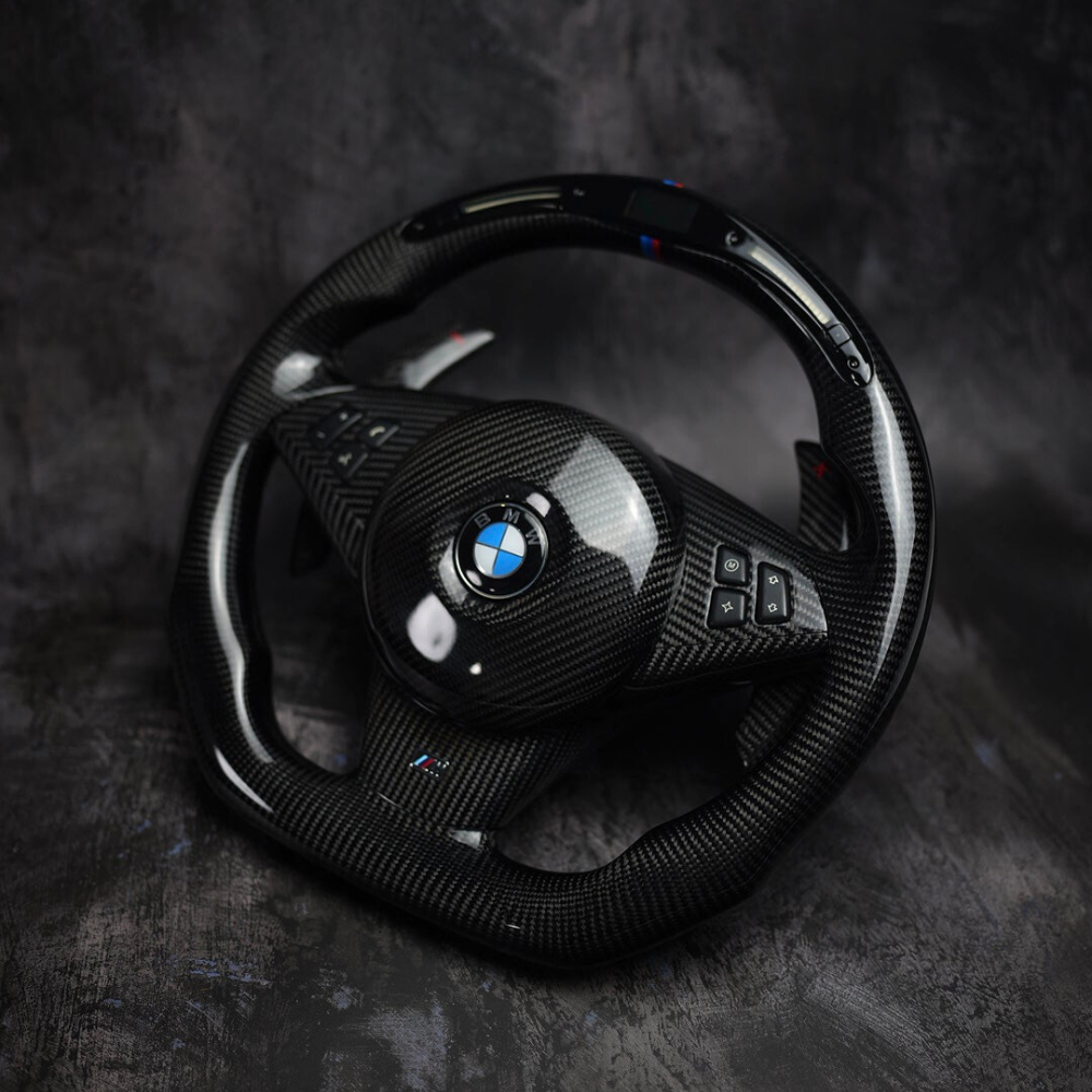 Race-Inspired Elegance: Upgrading to a Carbon Fiber Steering Wheel