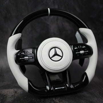 Exclusive Steering Custom Steering Wheel for 2018+ Mercedes Benz C / CLA / CLS / E / G / GLA / GLB / GLE / GT / S Class AMG