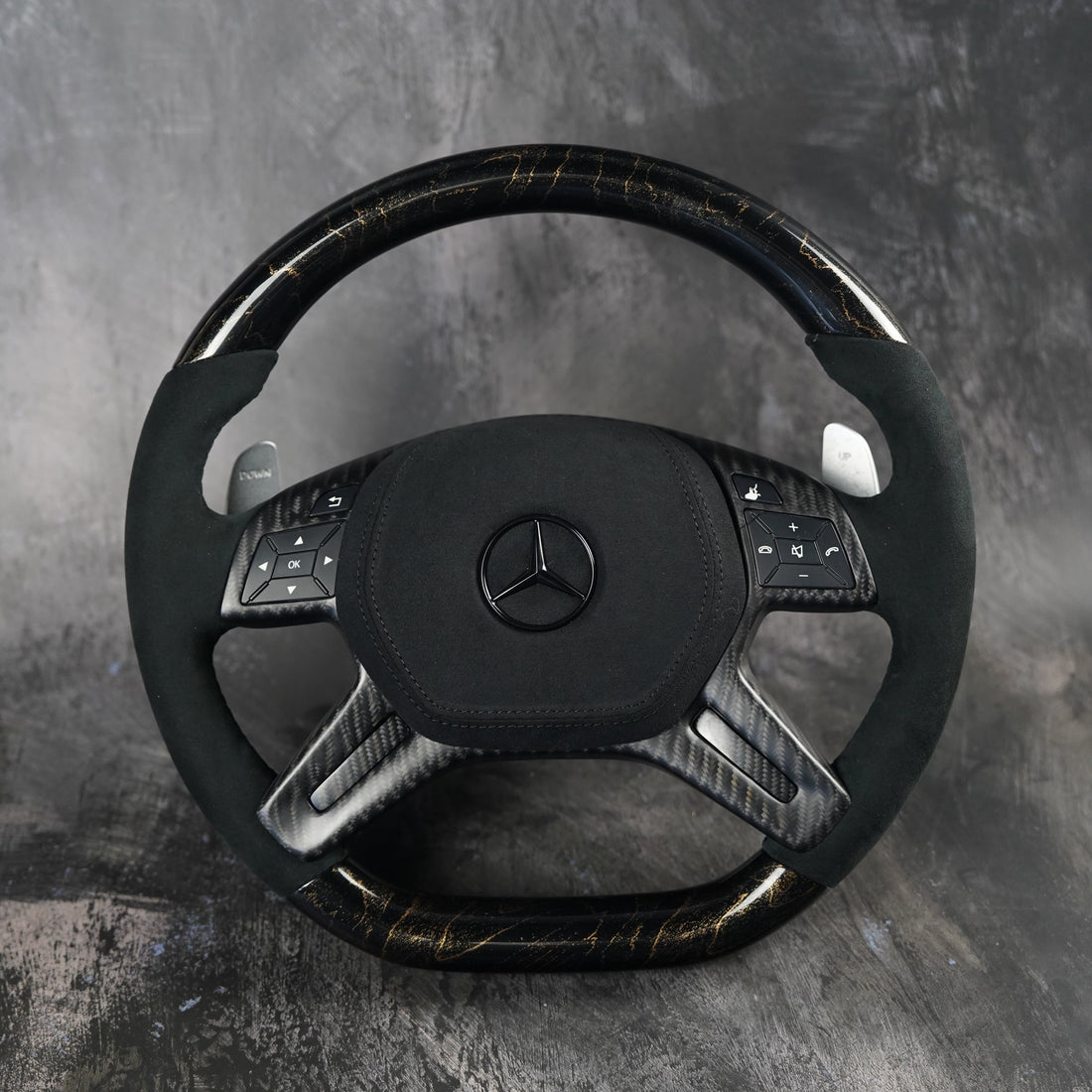 2013-2018 Mercedes Benz G63 Custom Steering Wheel by Exclusive Steering