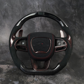 2015-2023 Dodge Charger / Challenger / Durango Custom Steering Wheel by Exclusive Steering