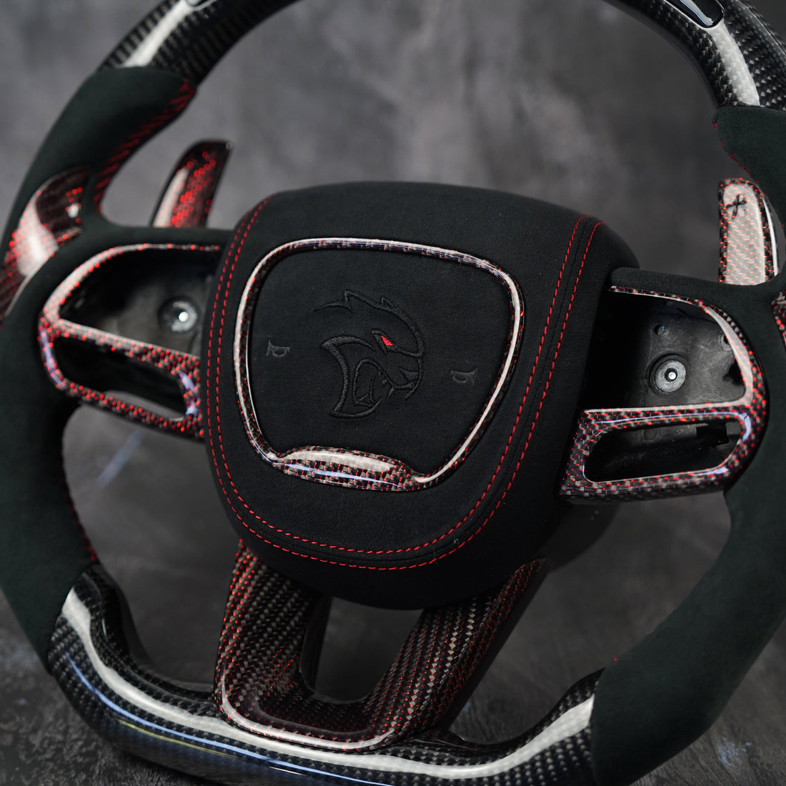 2015-2023 Dodge Charger / Challenger / Durango Custom Steering Wheel by Exclusive Steering