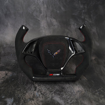 2014-2019 Corvette  C7  Custom Steering Wheel by Exclusive Steering