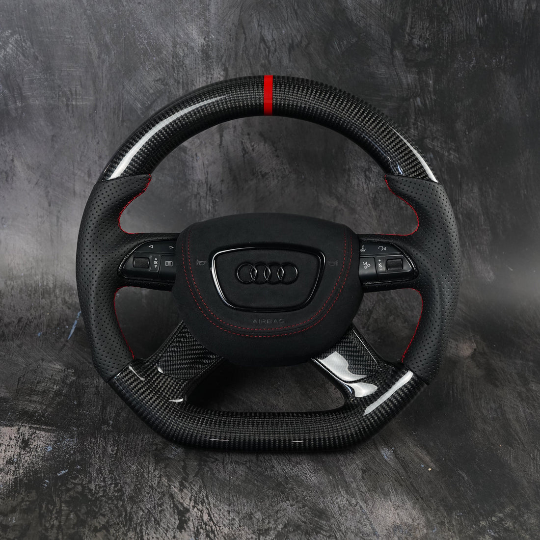 Audi A3, A4, A5, A6, & Q7 Custom Steering Wheel by Exclusive Steering