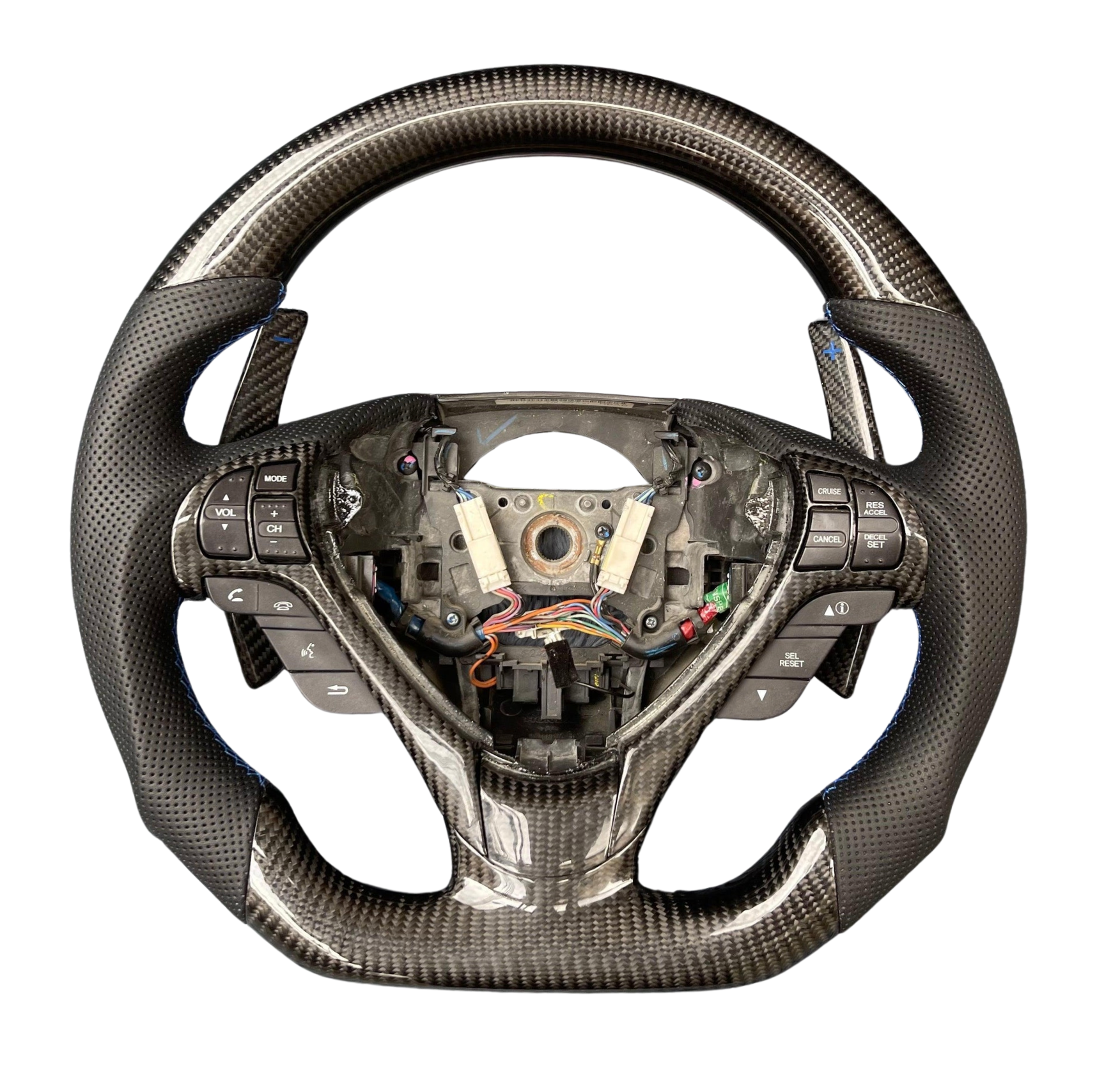 Exclusive Steering Custom Steering Wheel for Acura 2009-2014 TL/2010-2014 ZDX