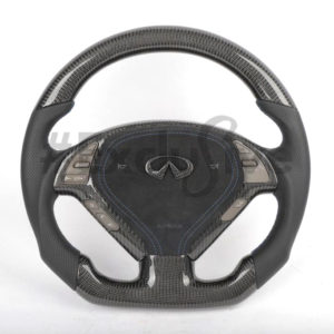 g37 carbon fiber steering wheel